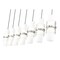 Z-Lite Cayden Linear Chandelier, 7-Light, 4.75 In.W x 54 In.L x 16.75 In.H, Brushed Nickel/Clear 1946P-7L-BN - alternate 8